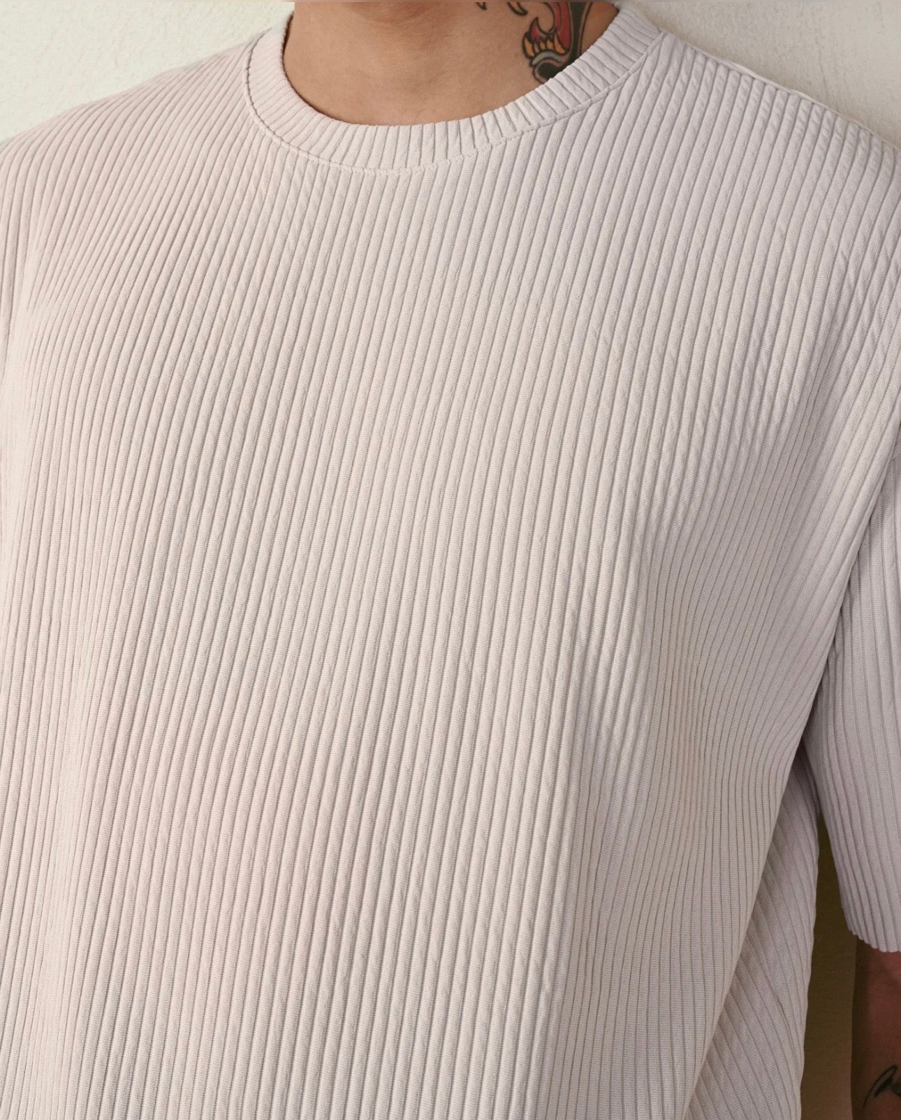 Premium Dokulu Oversize Tişört