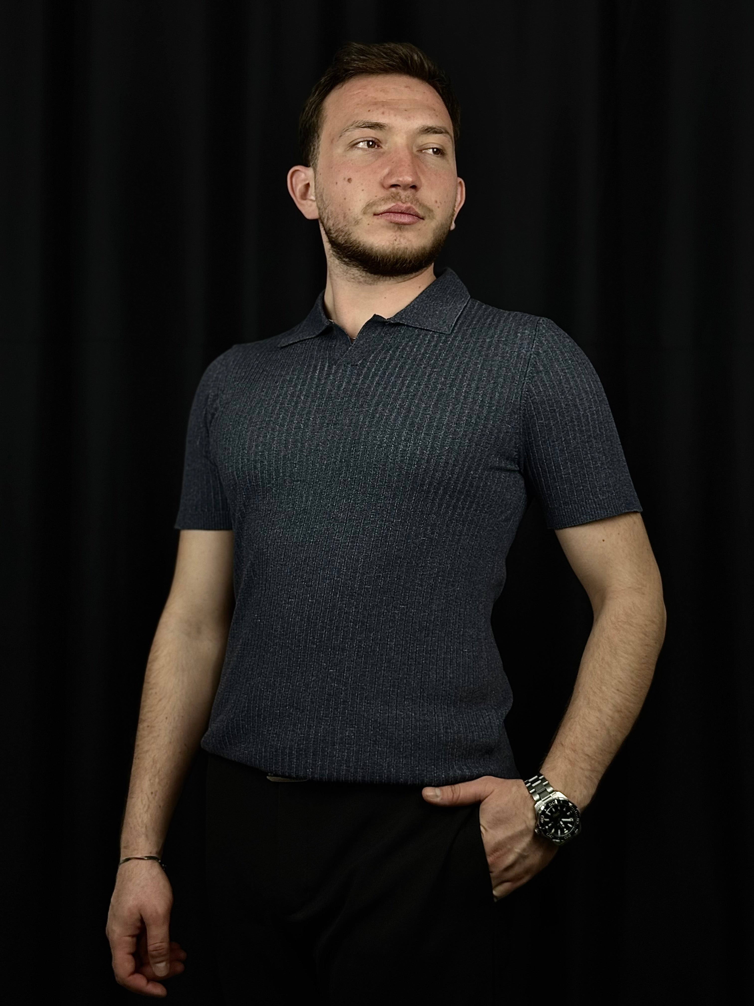 Fitilli Polo Tişört